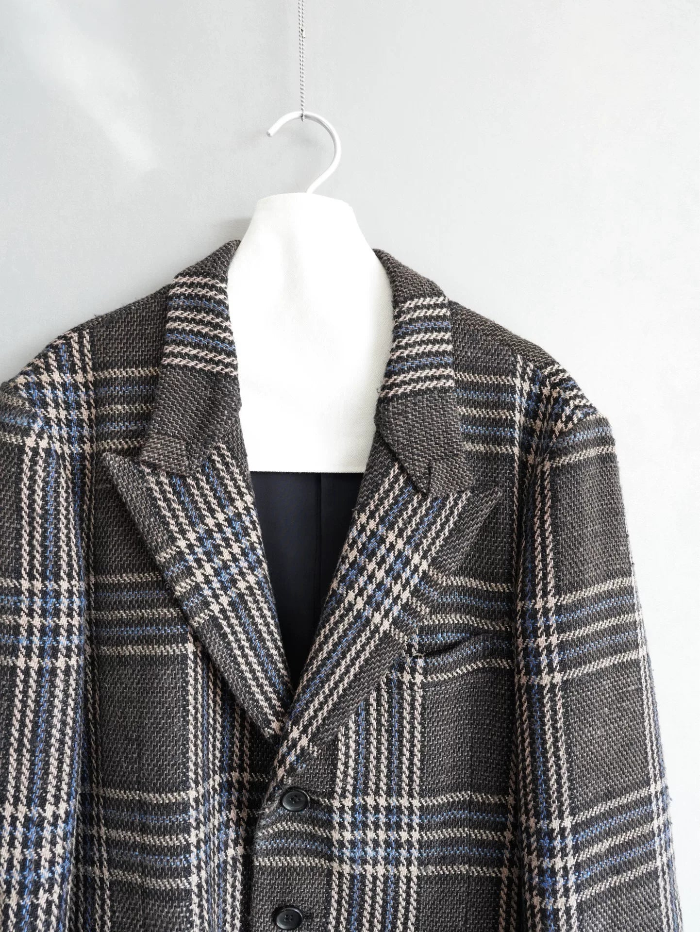Yohji Yamamoto 23AW Plaid Blend Jacket