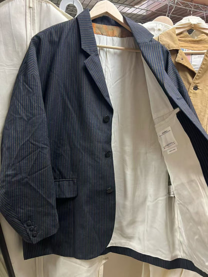 Visvim Hammons JKT Santome Navy Blazer