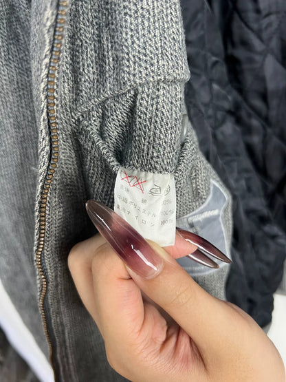 issey miyake men woven short jacket