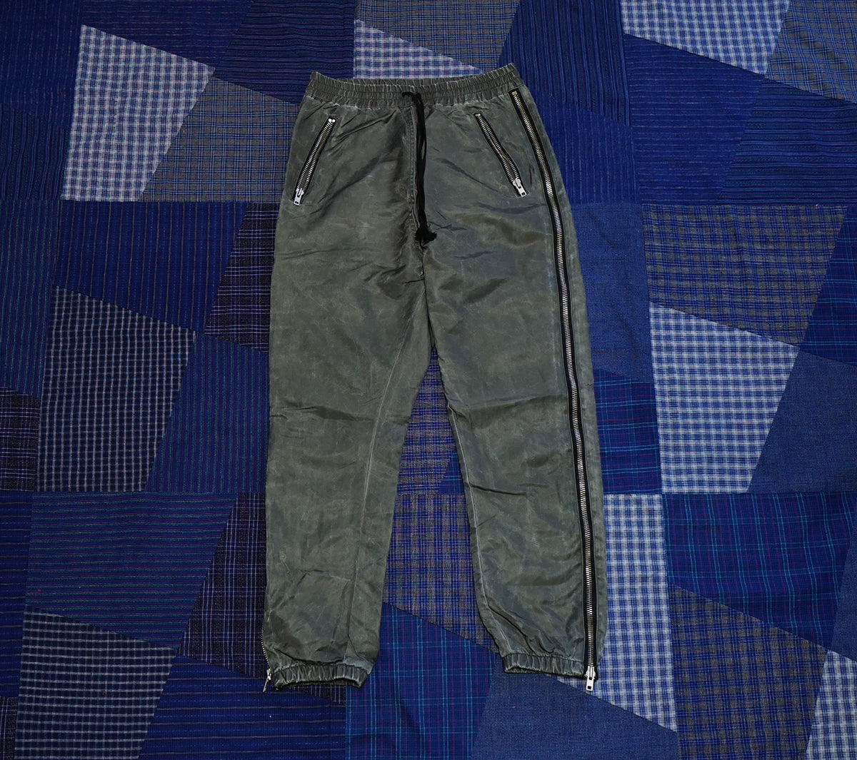 grailz side zip easy track pants