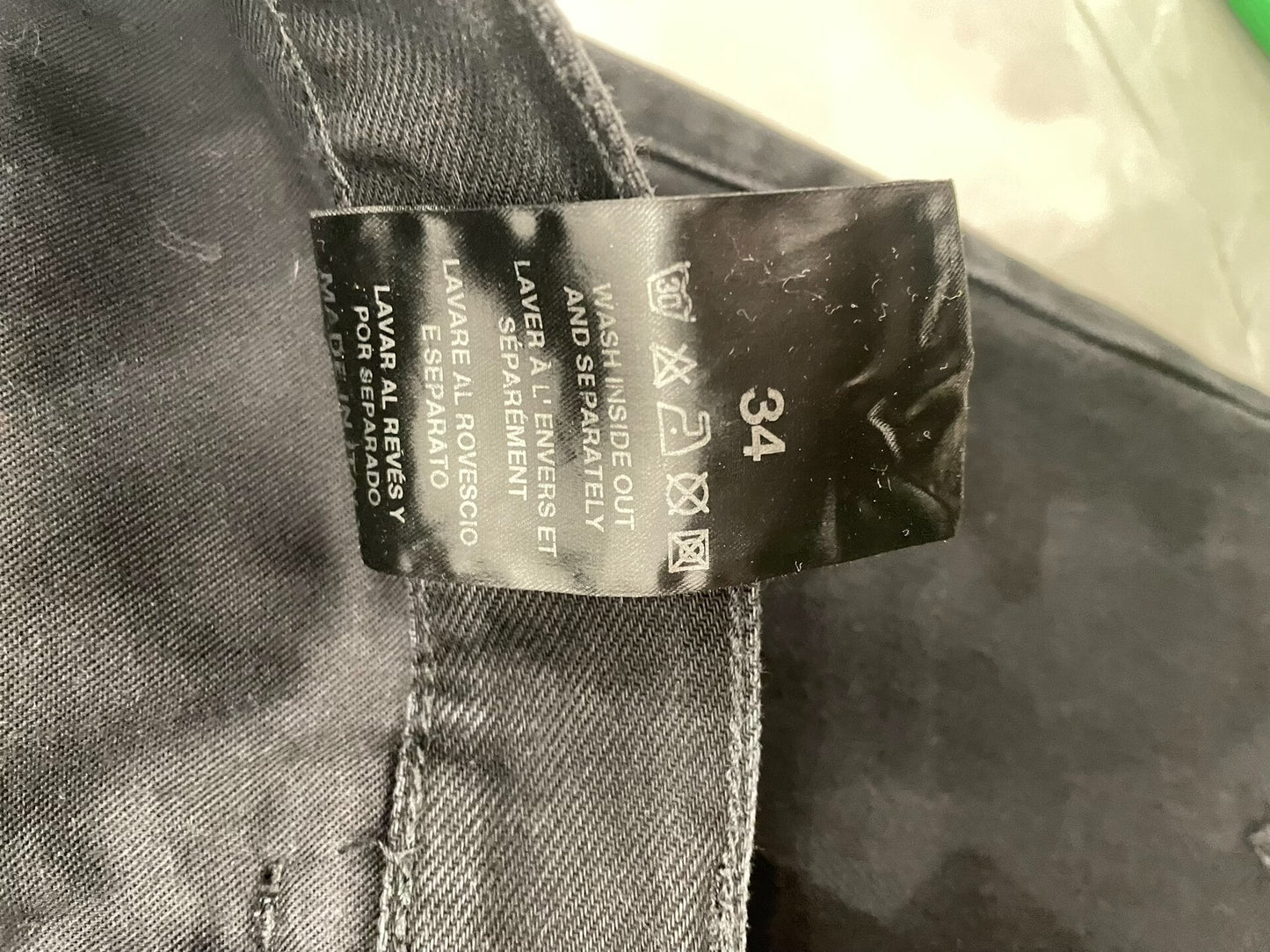 Raf Simons Distressed Denim Pants