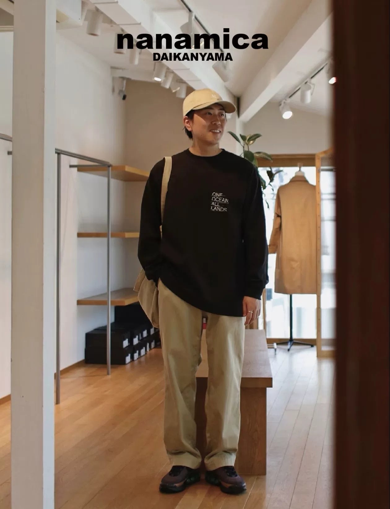 NANAMICA OOAL Graphic L/S Tee