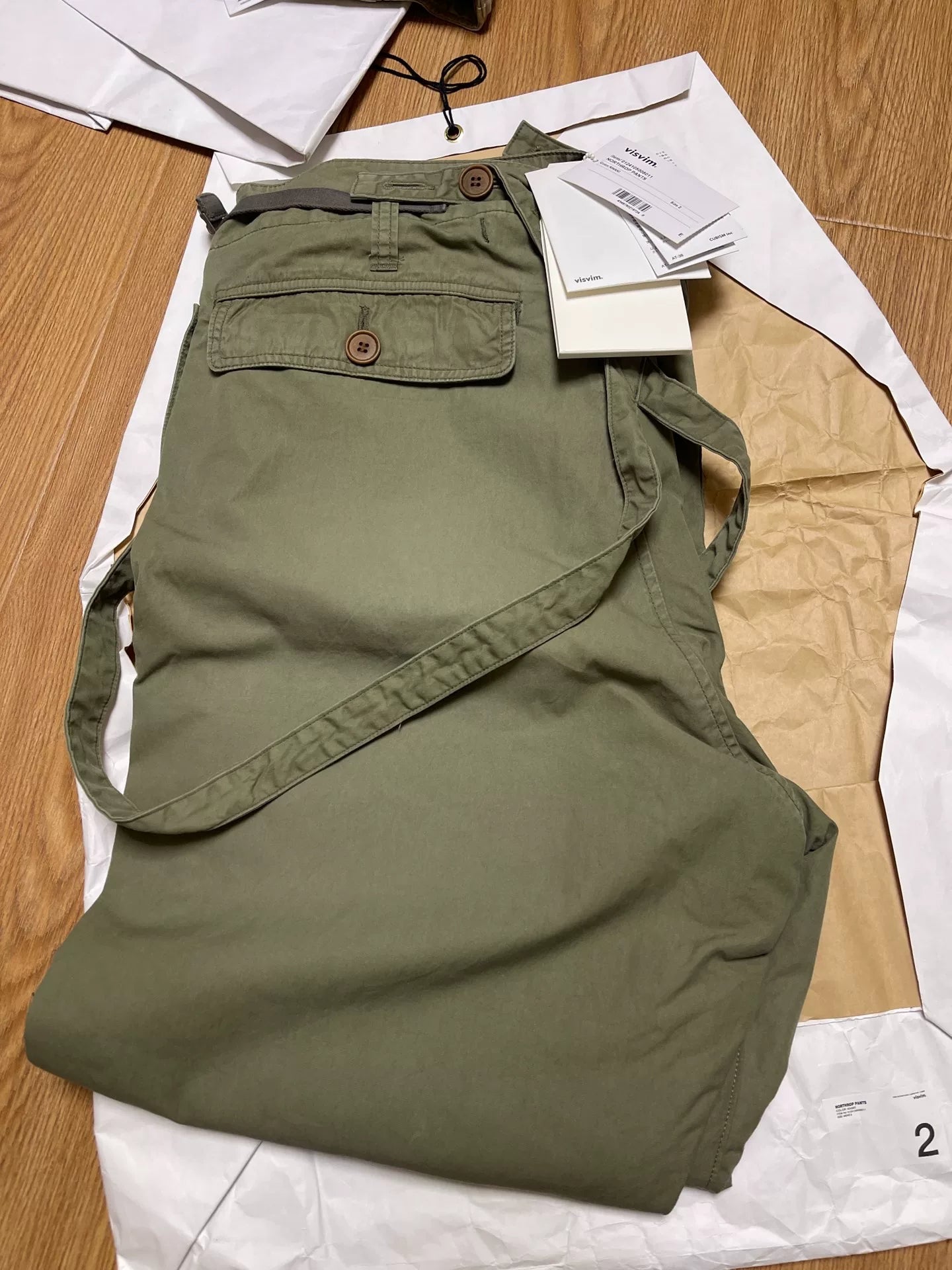 Visvim 23AW Northrop Cargo Overalls