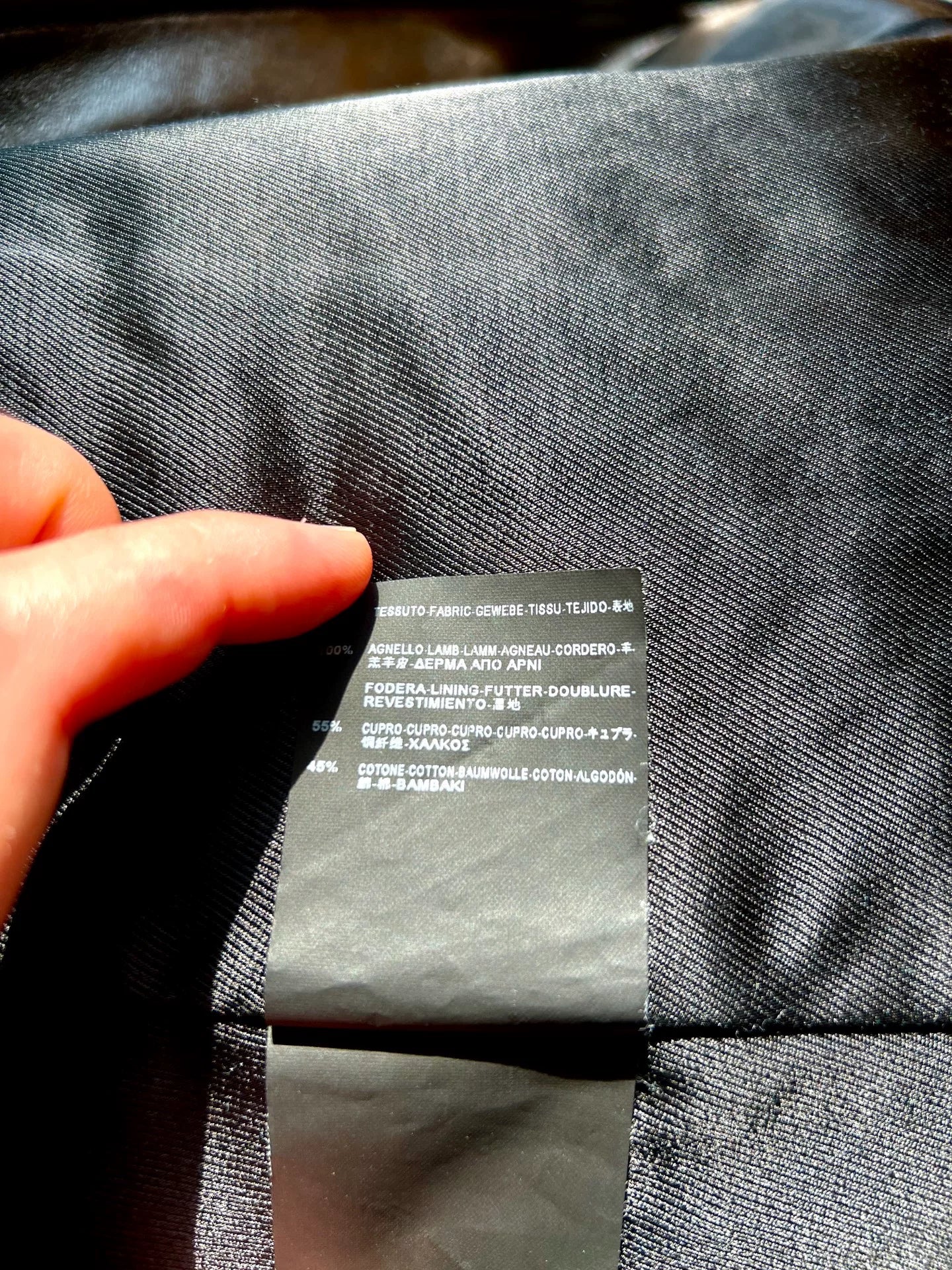 saint laurent black leather biker jacket