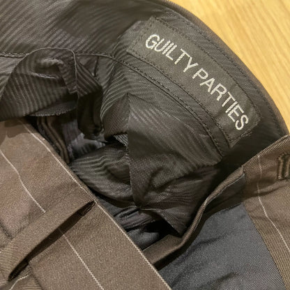 WACKO MARIA Pleated Striped Trousers