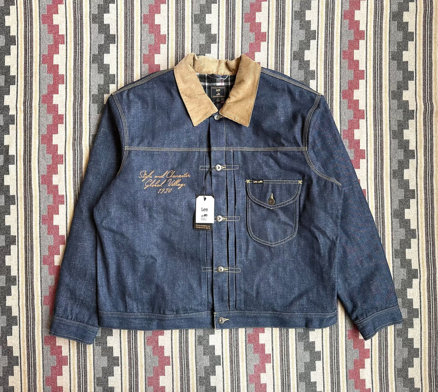 lee x bkc cowboy jacket collaboration