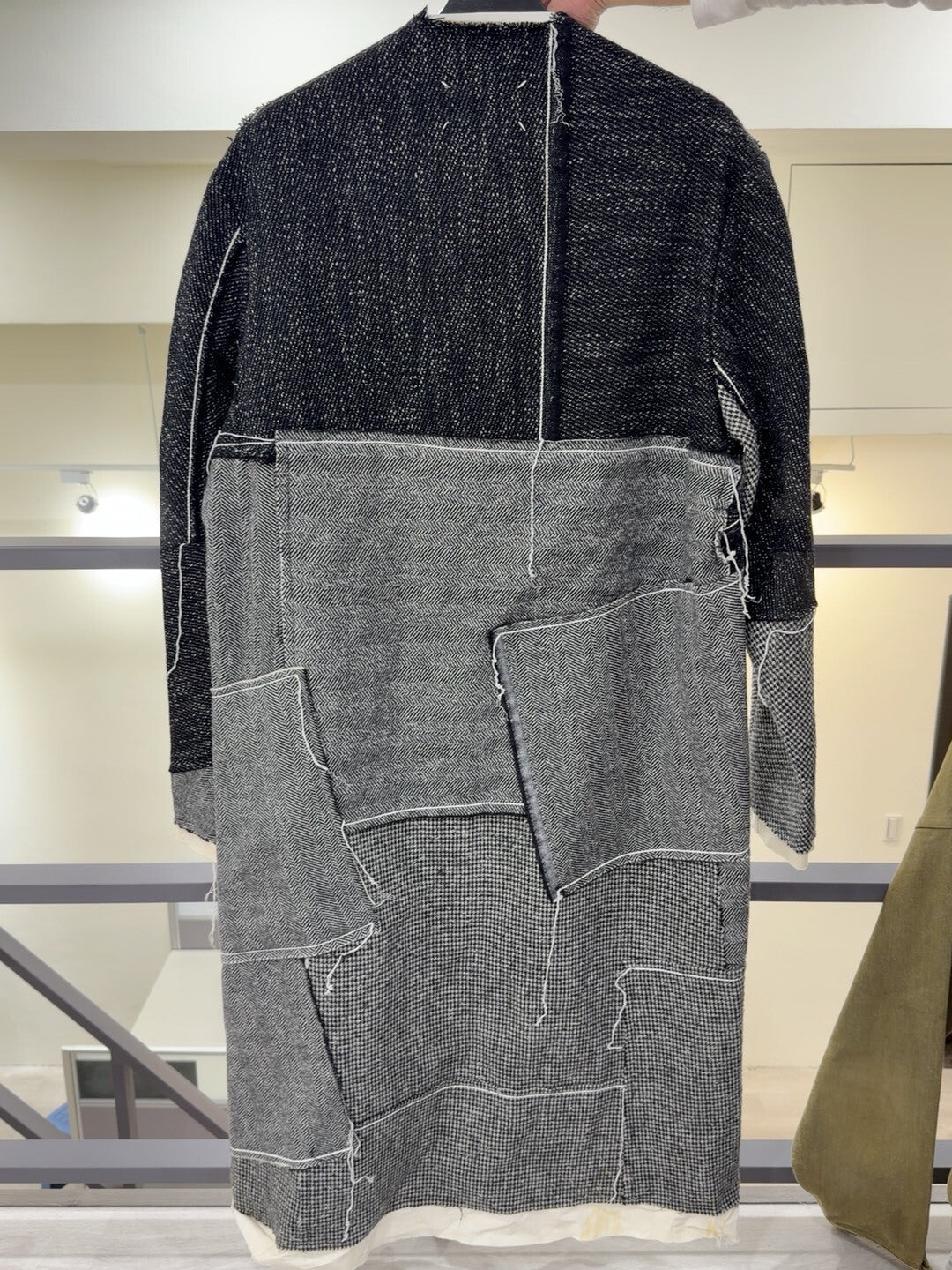 Maison Margiela Black and White Coat