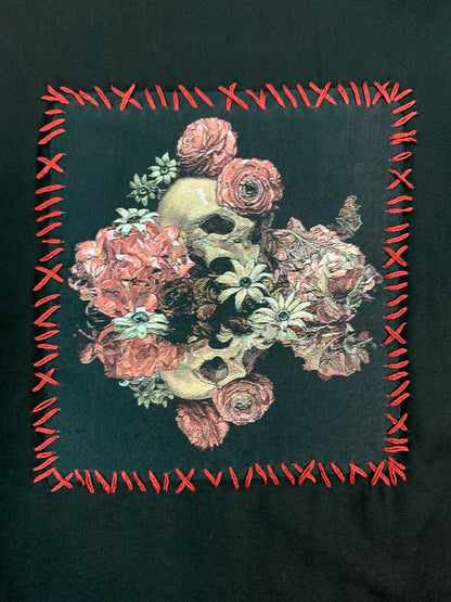 DIOR HOMME Skull Oversized Sleeveless Shirt