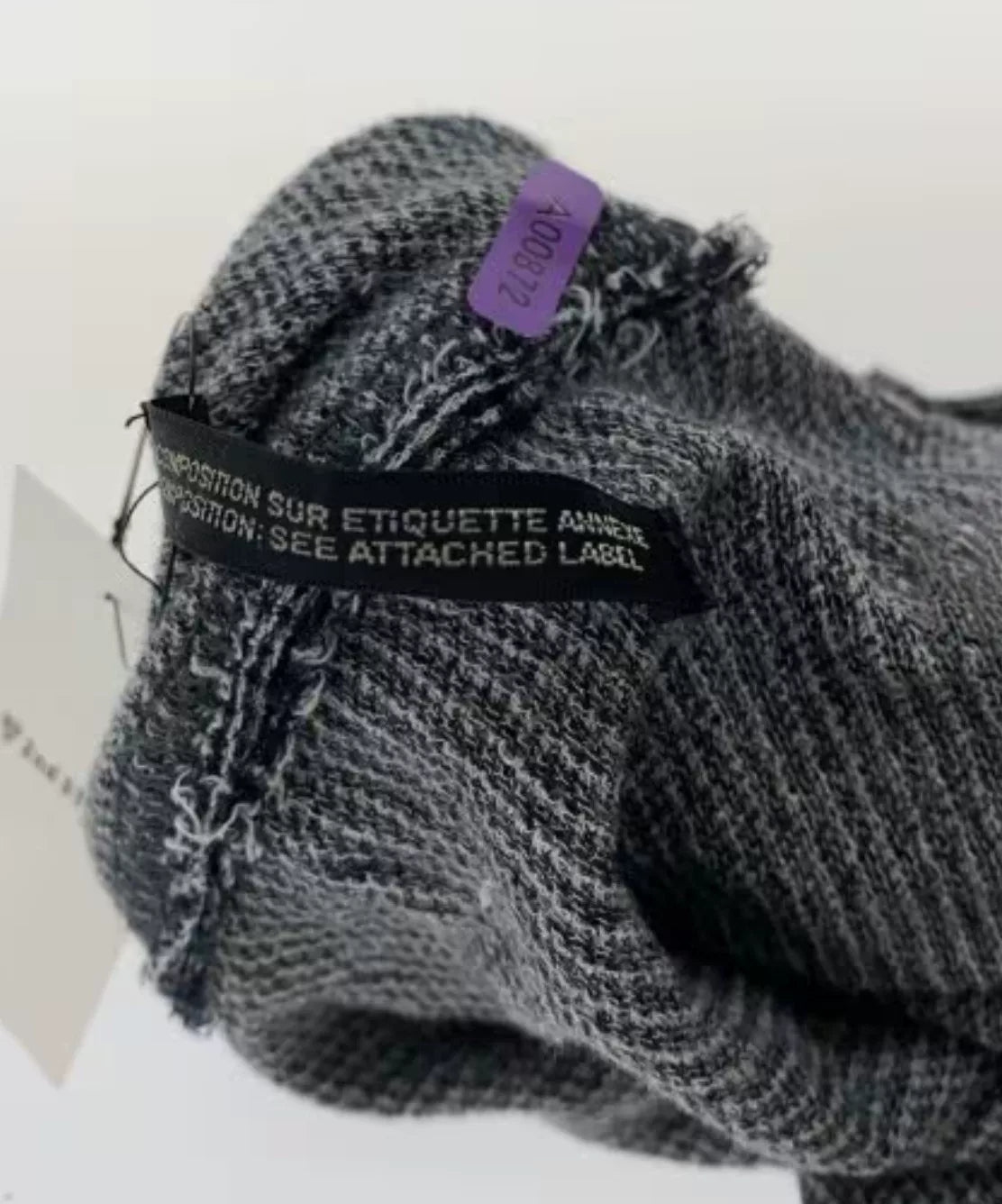 Yohji Yamamoto Lightweight Cardigan in Gray