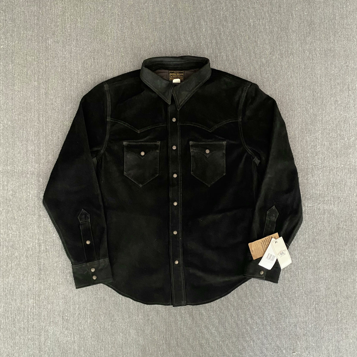 Ralph Lauren RRL Western Leather Shirt