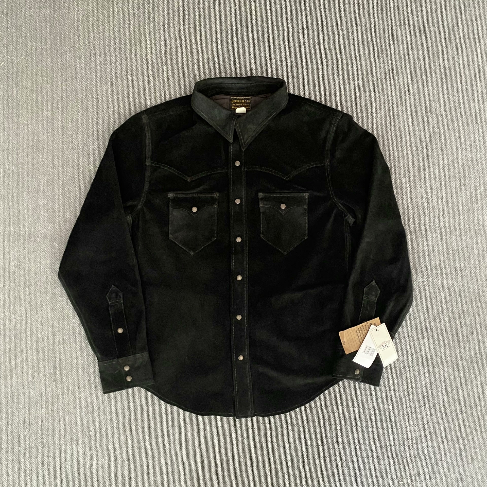 Ralph Lauren RRL Western Leather Shirt