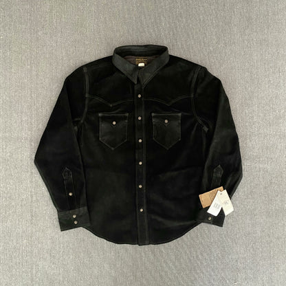 Ralph Lauren RRL Western Leather Shirt