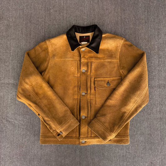 real mccoys joe mccoy suede leather jacket