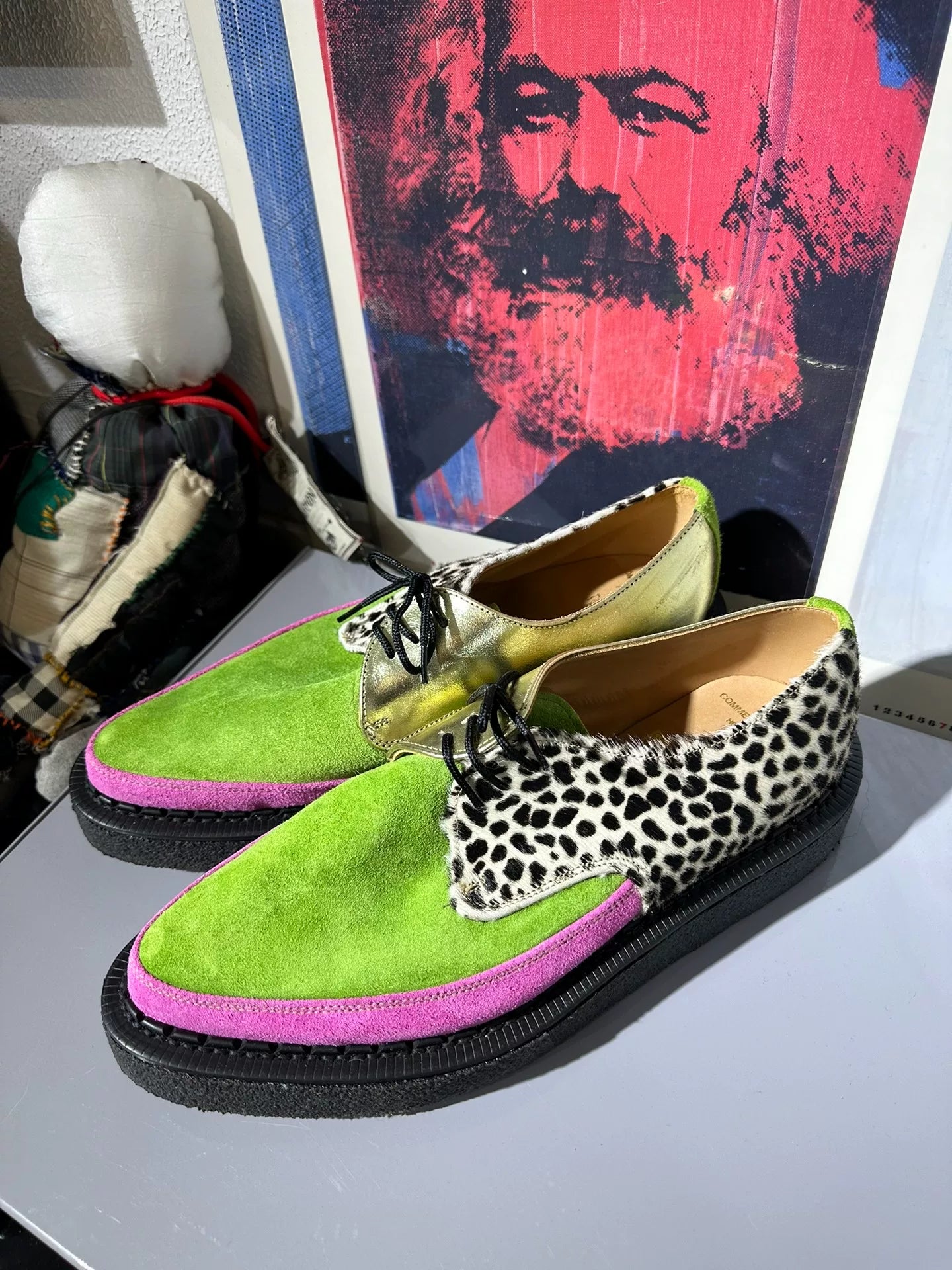 Comme des Garçons x George Cox Platform Leather Shoes