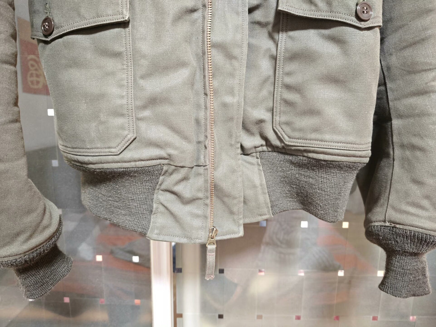 Freewheelers B10 Flight Jacket with Skull Design