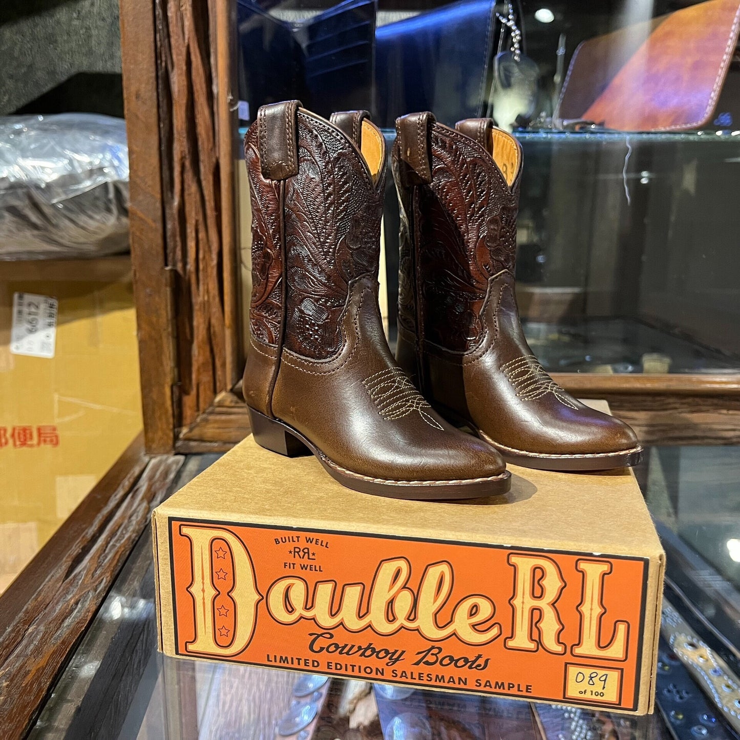 limited edition double rl cowboy boots