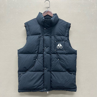 Moose Knuckles Black Down Vest Size S