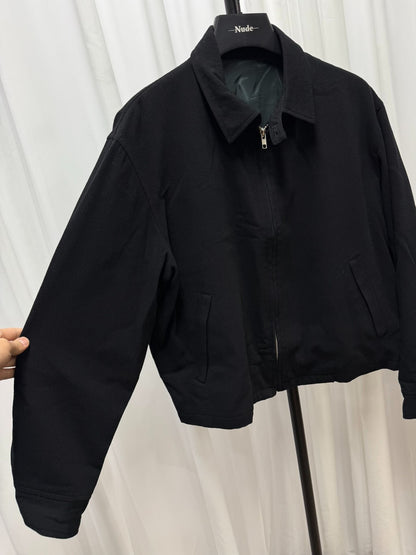 y's for men short wool jacket size 3