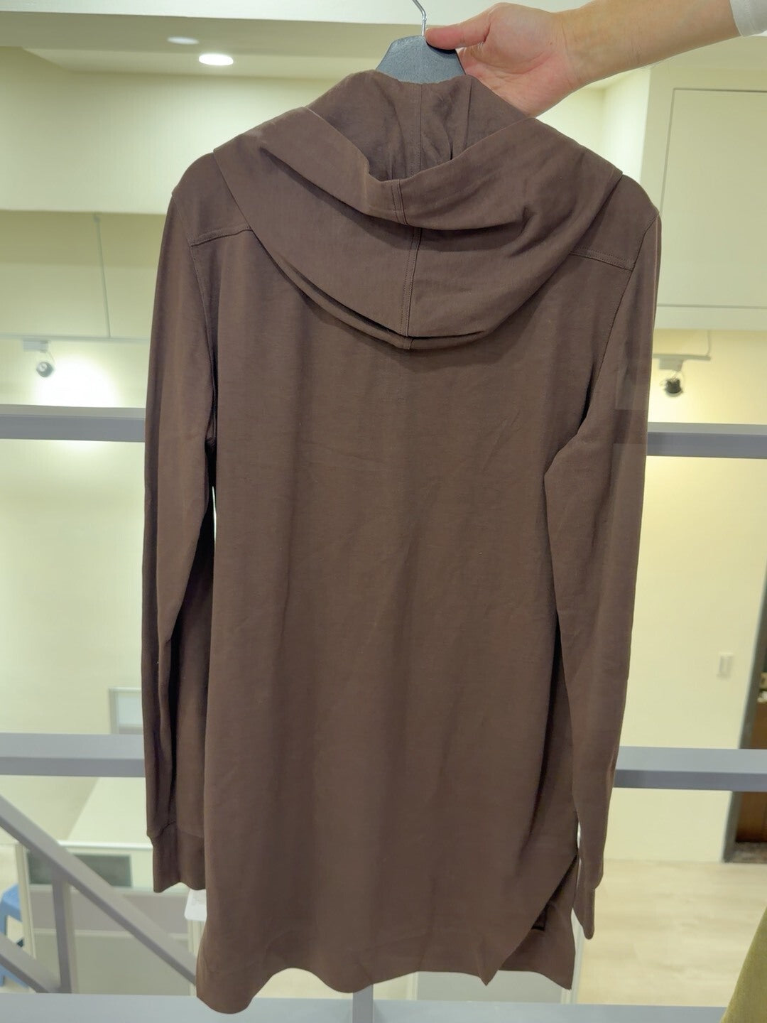 Rick Owens M Zip Hooded Jacket