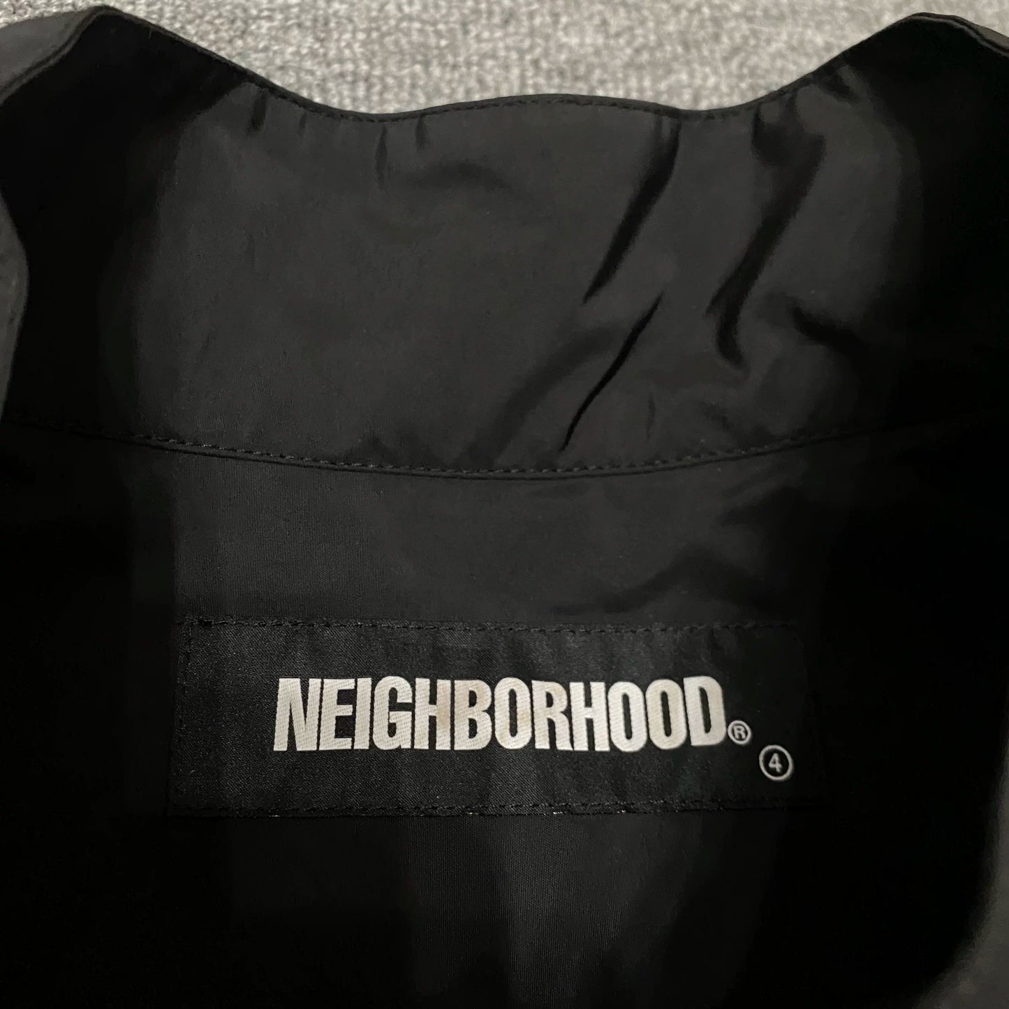 NEIGHBORHOOD 22SS Nylon Half-Zip Jacket