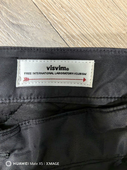 visvim callahan pants black casual trousers