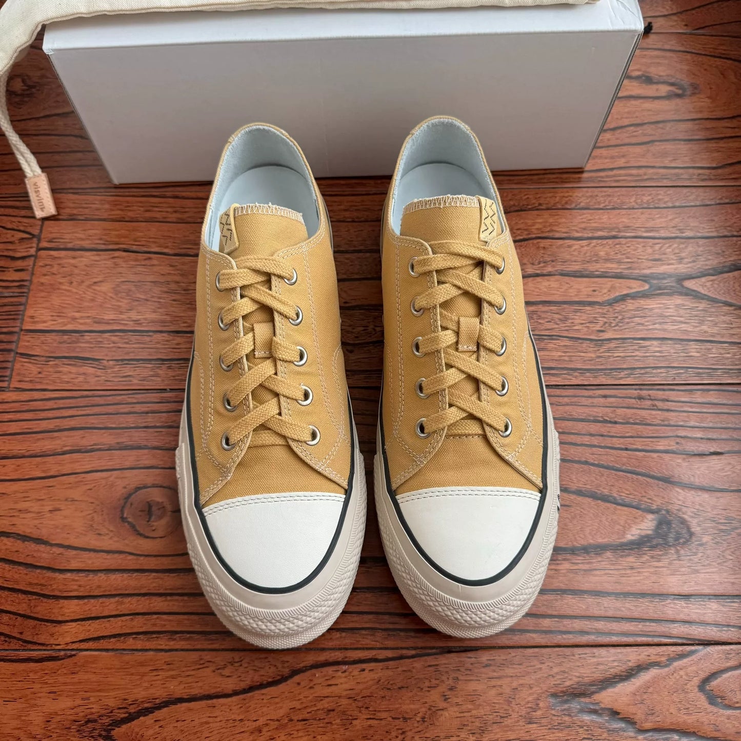Visvim 24AW Skagway L.T. LO Canvas Sneakers