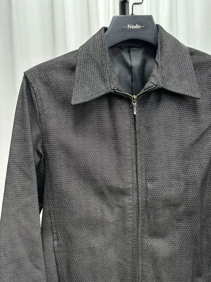 Yohji Yamamoto Black Pigskin Jacket