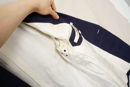 Number Nine White Button Slim Suit