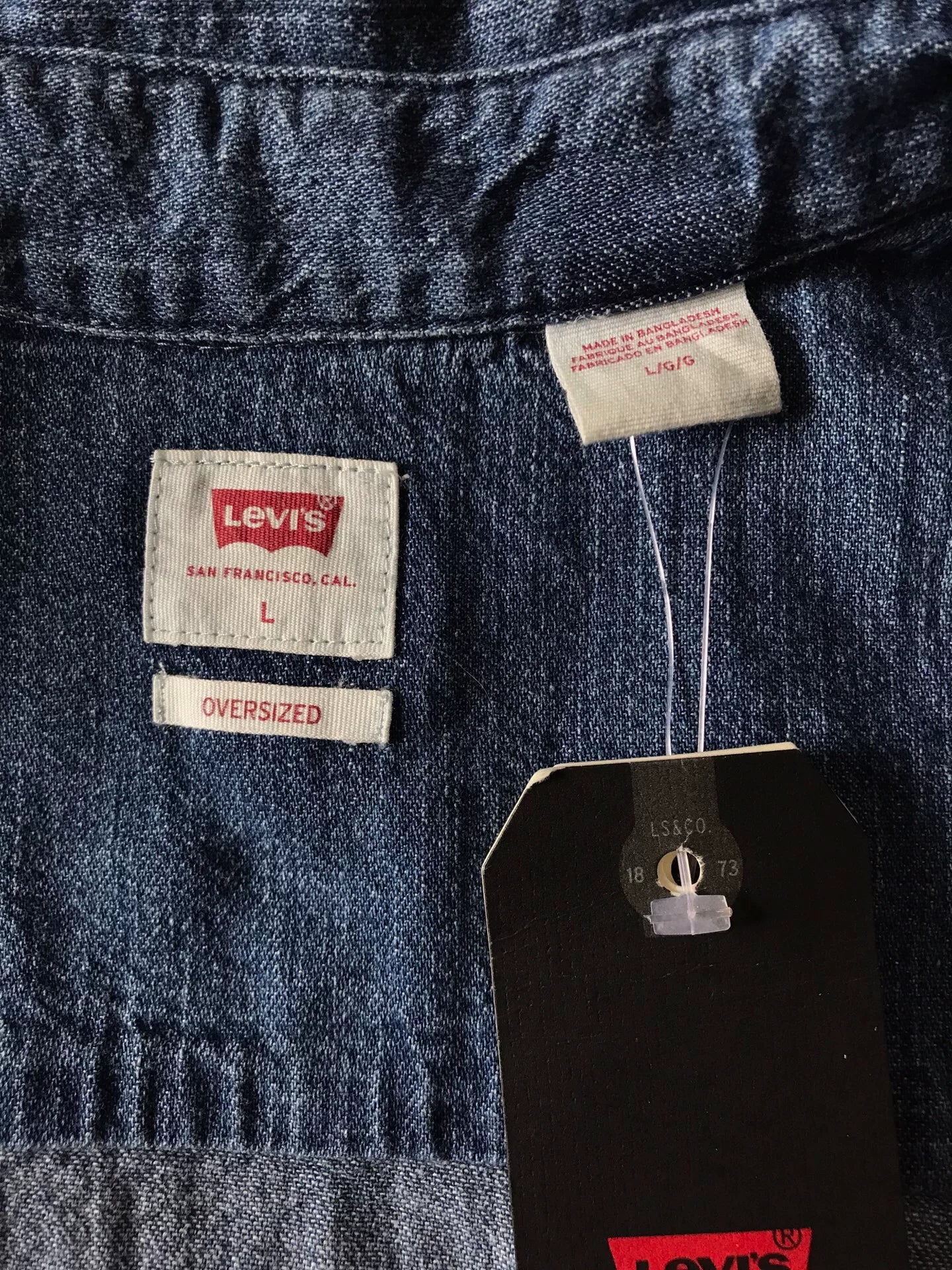 Levi's 34583-0000 Washed Denim Shirt