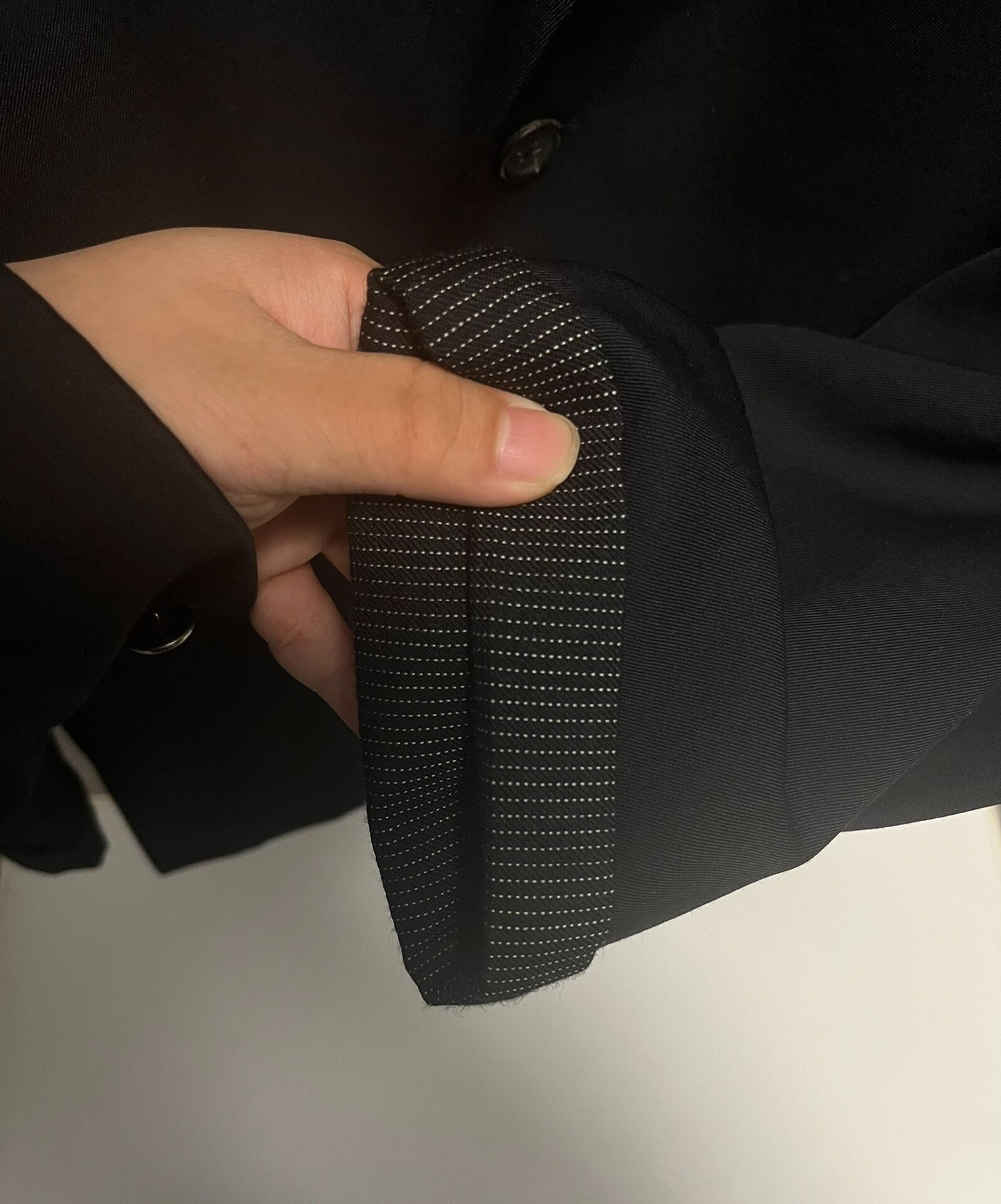 Yohji Yamamoto Silk Embroidered Suit