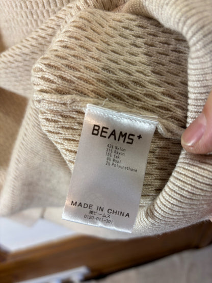 Beams Plus Yak Wool Blend Waffle Long Sleeve