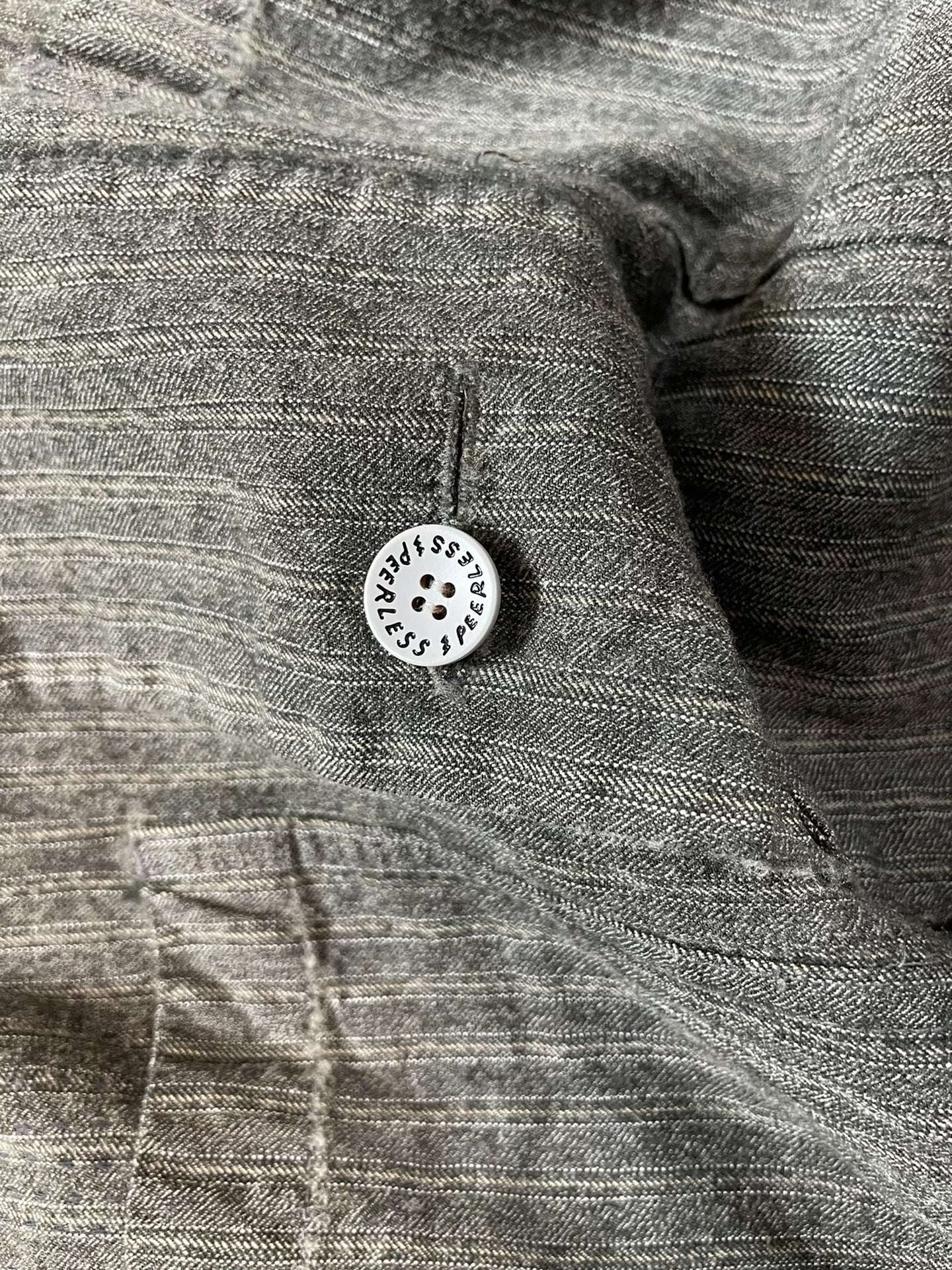 visvim ict grease monkey wool blend coat