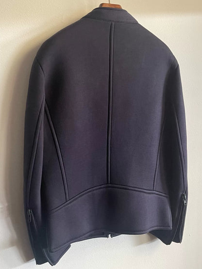 maison martin margiela zip space cotton jacket