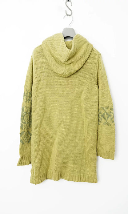 Yohji Yamamoto Hooded Knit Pullover