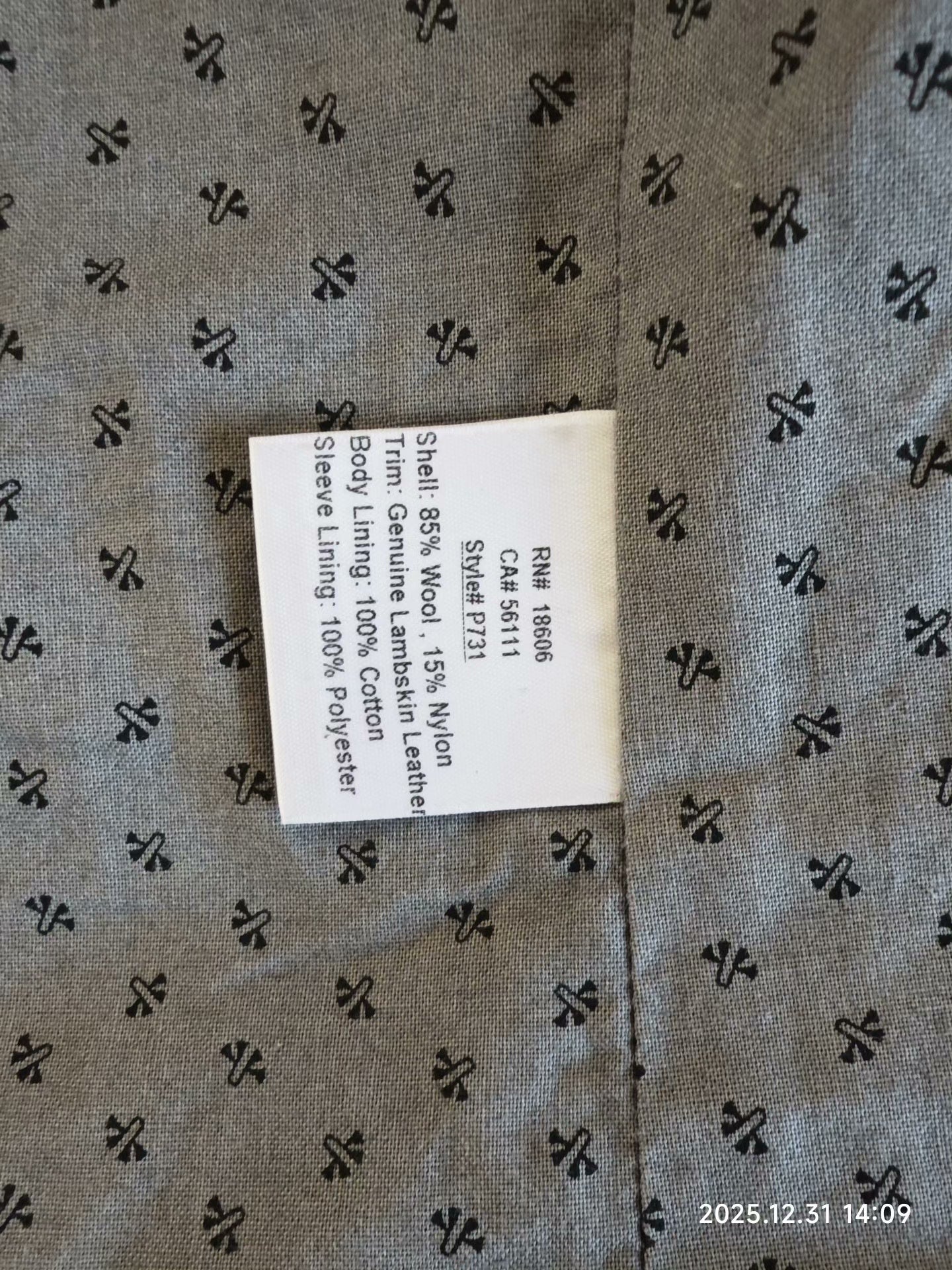 Schott P731 Limited Wool Leather Jacket