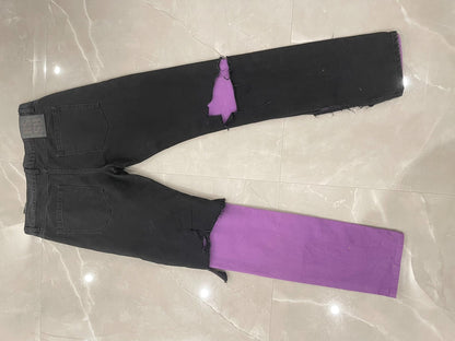 Raf Simons Distressed Denim Pants