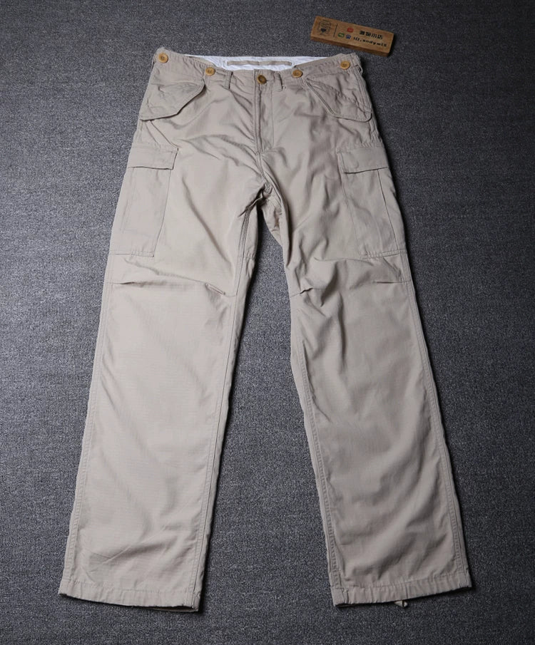 visvim Eiger Giza Beige Cargo Pants