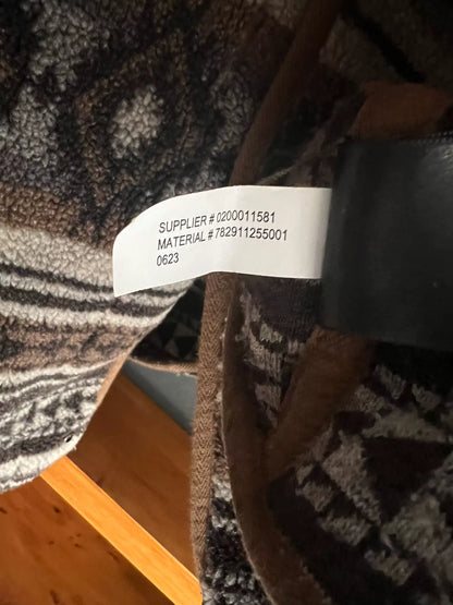 wool navajo vest by double rl