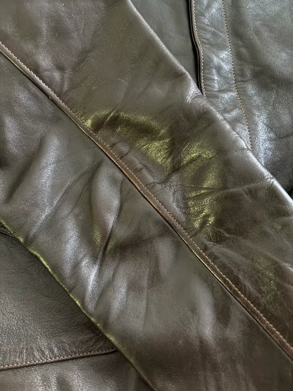 Toys McCoy A2 Flight Jacket in Brown Leather