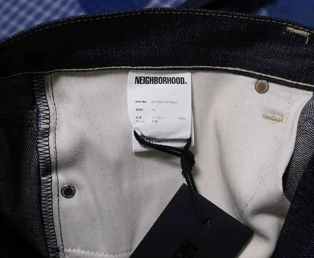 neighborhood rigid denim dp wide pants