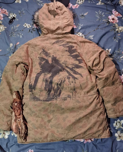 Ralph Lauren Denim Supply Duck Camo Cargo Shorts