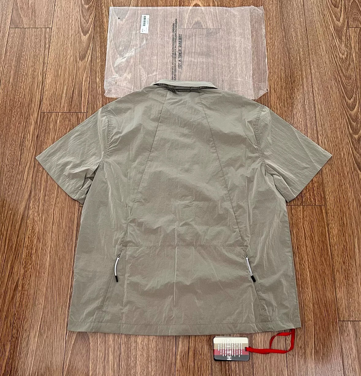 kith ss snal front nylon shirt