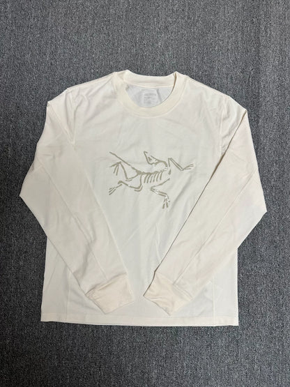 Arc'teryx Logo Print Crewneck Long Sleeve T-shirt