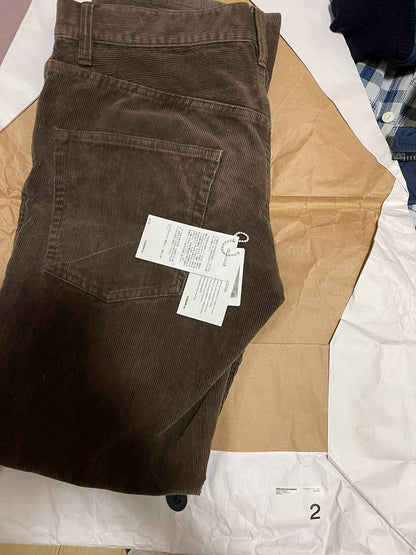 VISVIM FLUXUS N.D SLUB Corduroy Pants