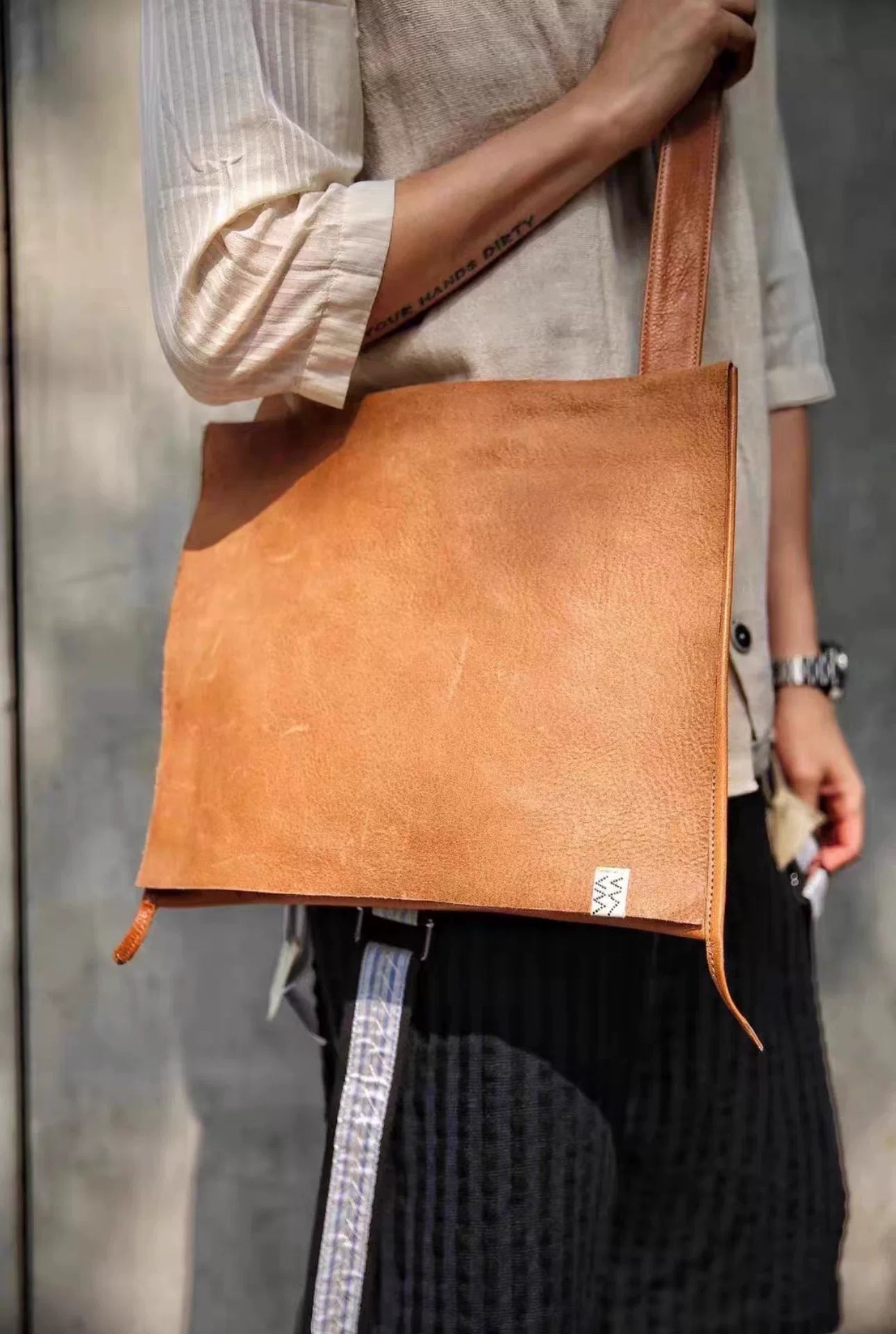 Visvim 18ss Veg Lamb Shoulder Bag