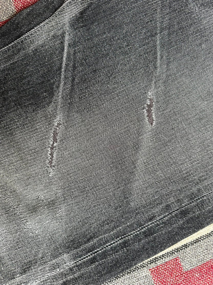 Prps Noir Distressed Selvedge Black Jeans
