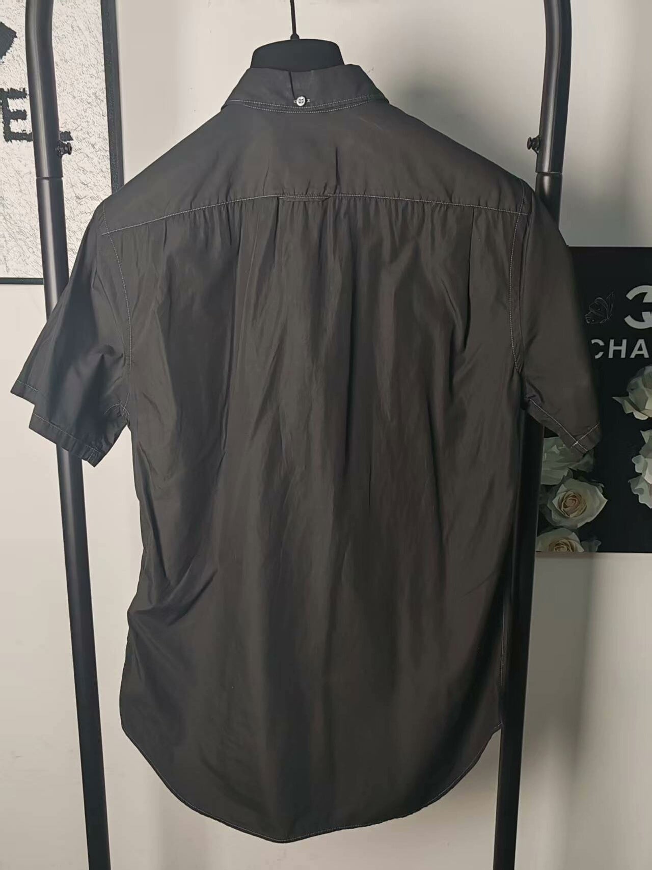 Authentic Prada Logo Short Sleeve Shirt