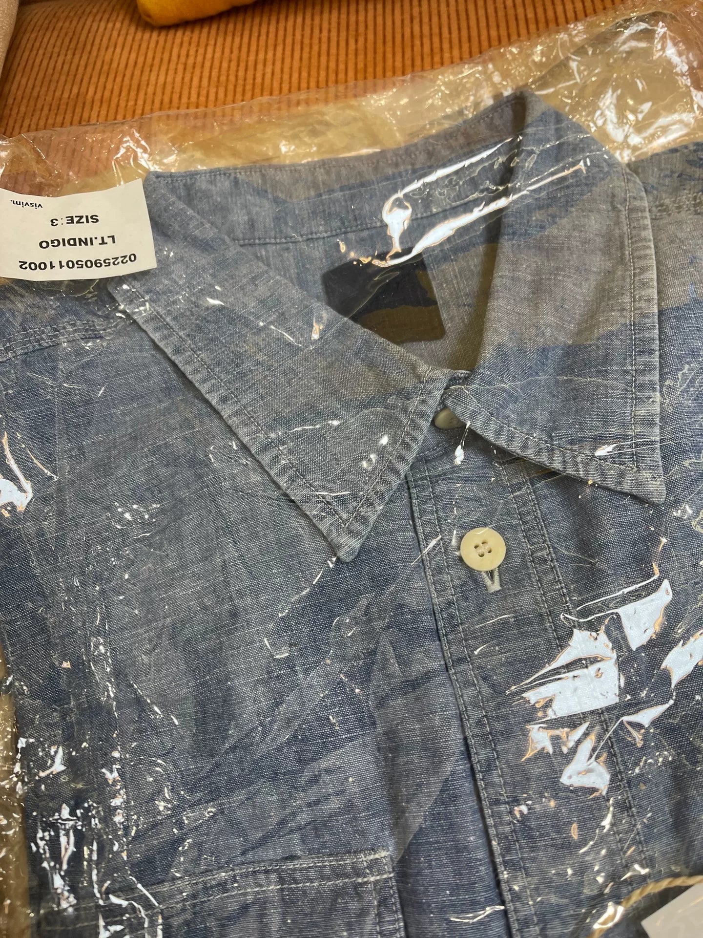 VISVIM 25SS LANGER CHAMBRAY L/S