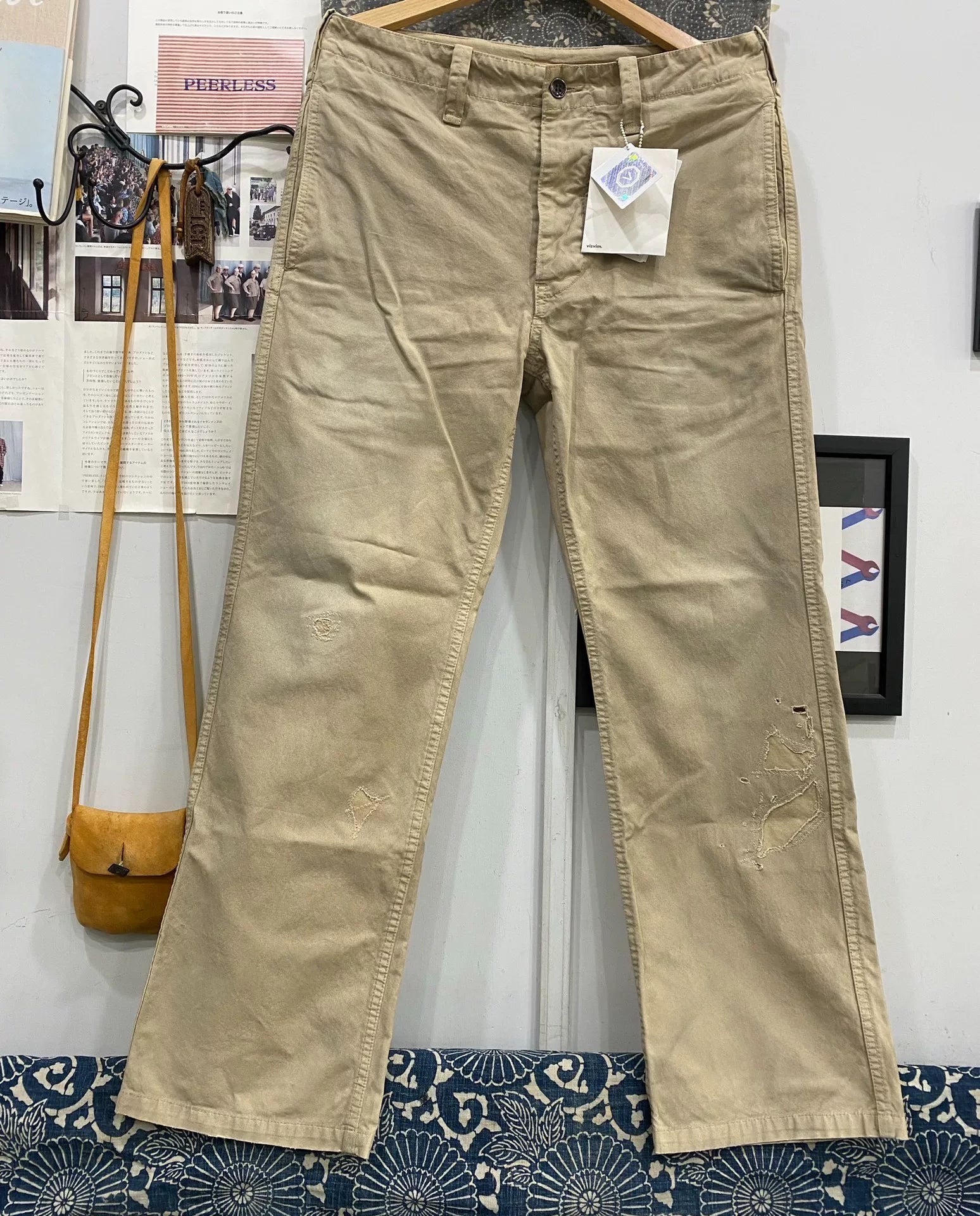 visvim gifford pants in beige