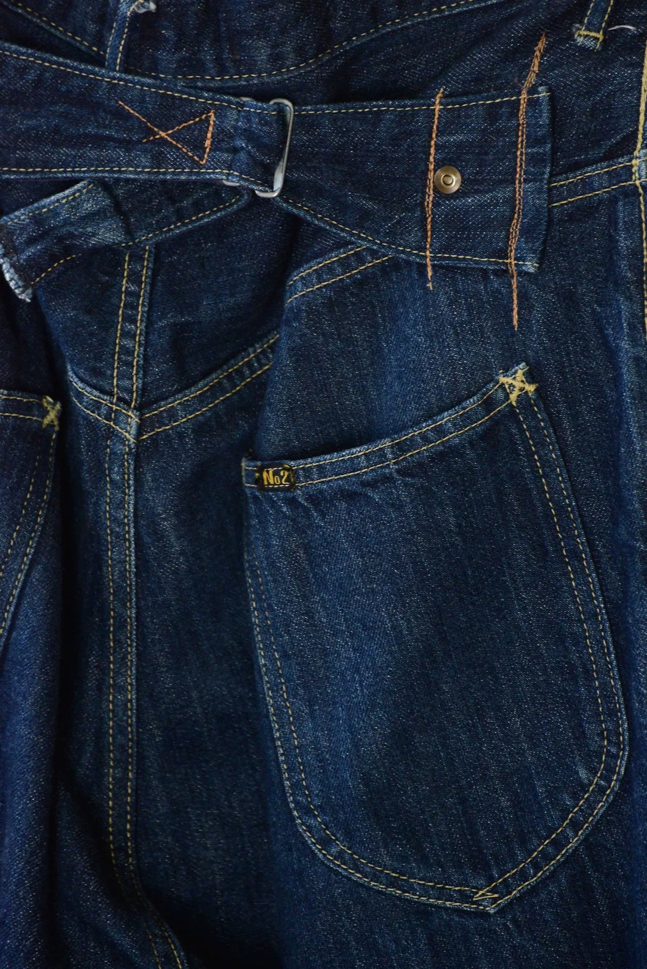 Kapital Denim Cropped Jodhpurs